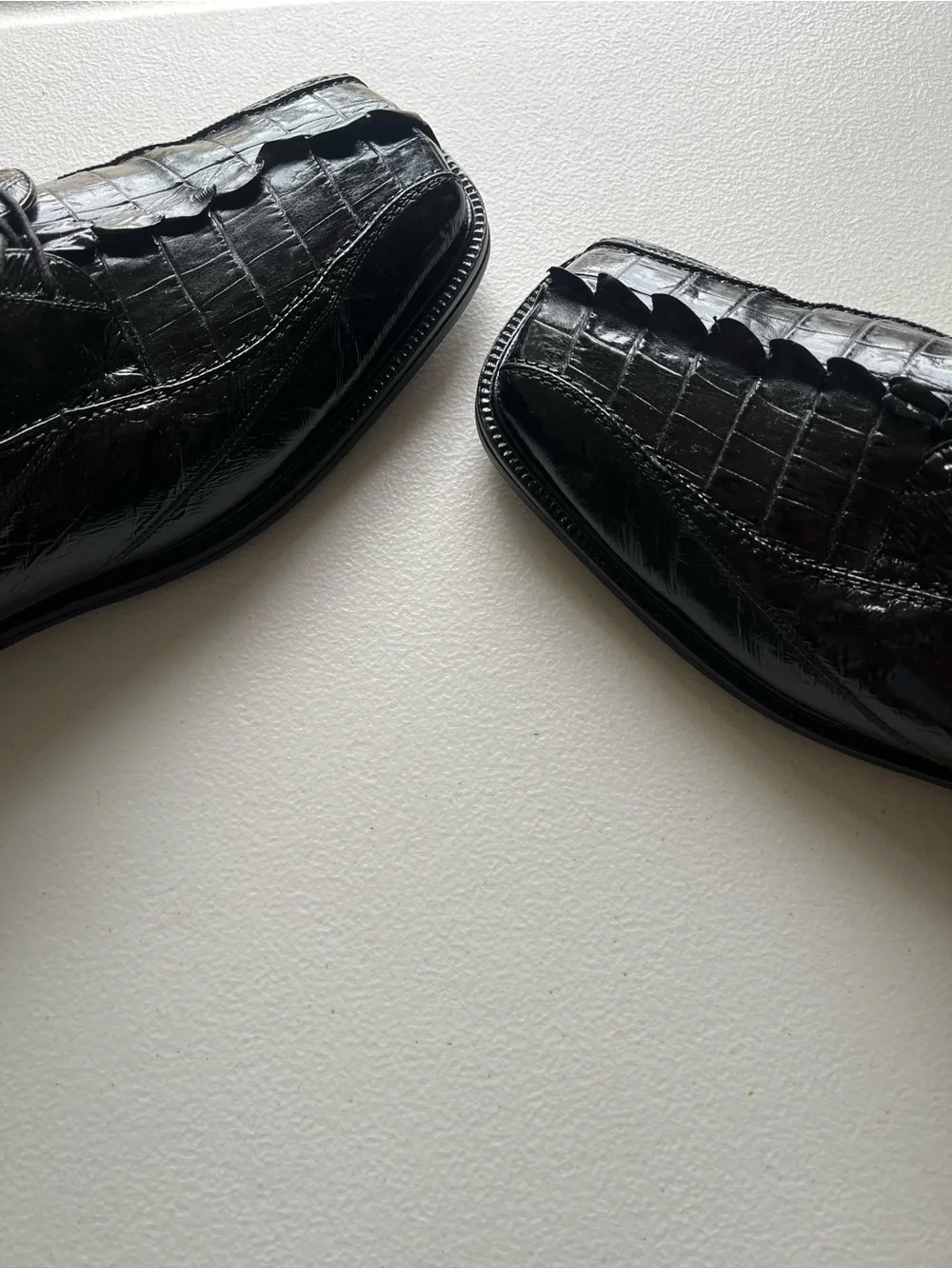 Romano croc embossed